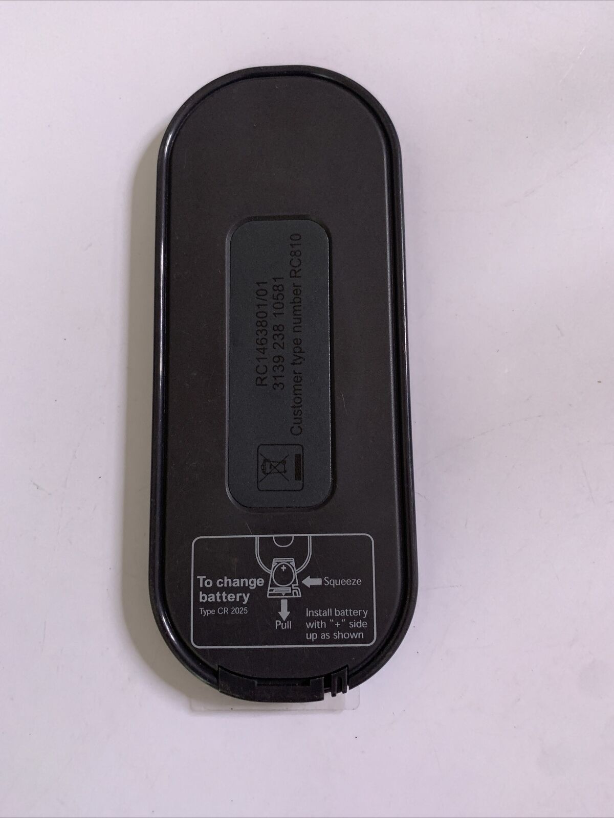 Genuine Philips RC1463801/01 Remote Control