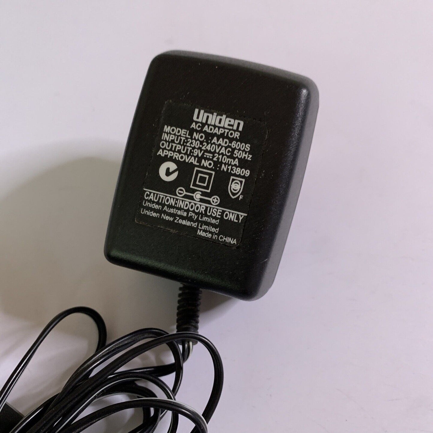 Uniden Cordless Telephone Genuine Charger with Power Supply AAD-600S