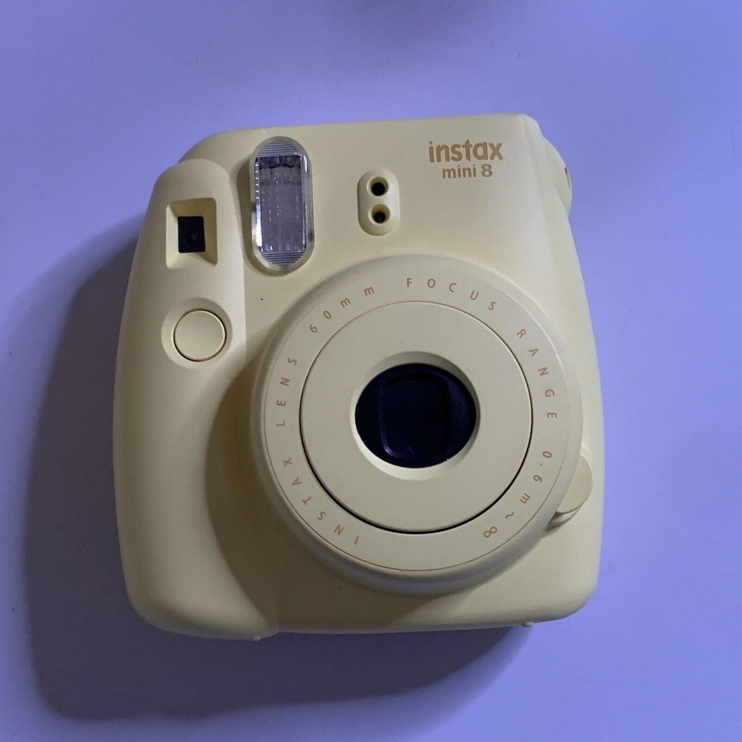 Fujifilm Instax Mini 8 Instant Camera Yellow with Case