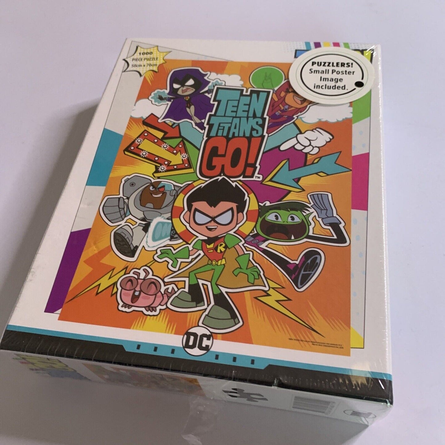 Teen Titans Go! 1000 Piece Jigsaw Puzzle 50x70cm with Small Poster NEW Sealed