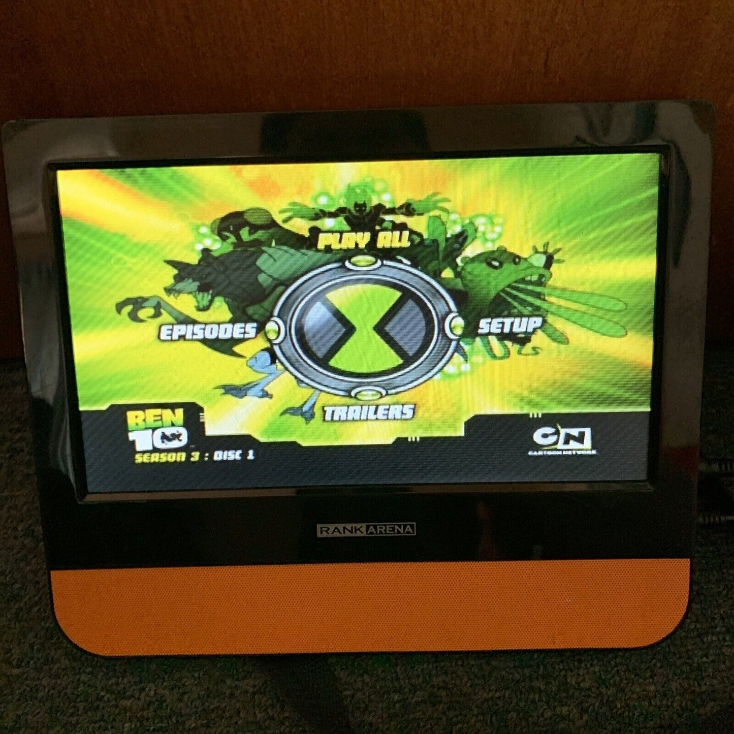 Rank Arena Dual Screen 9” Portable DVD Player Region 4