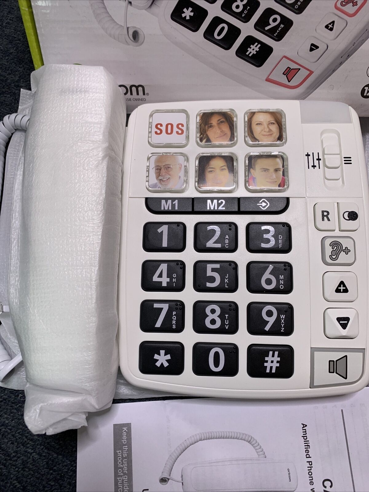 Oricom Amplified Corded Telephone with Large Buttons NBN Compatible CARE80S