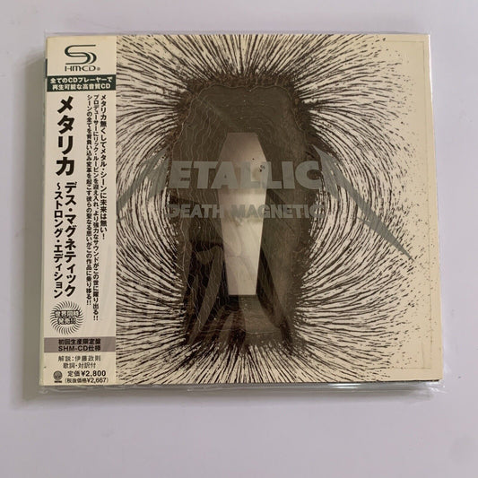 Death Magnetic by Metallica Limited Edition (SHM-CD, 2008) Digipak Japan Obi