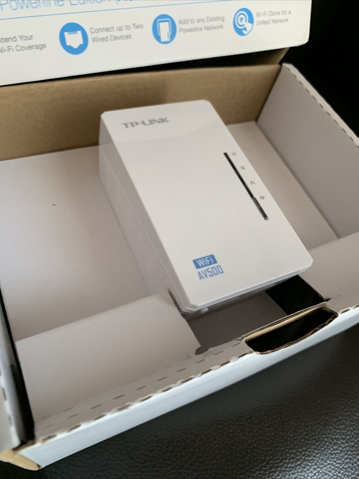 TP-LINK Av500 WiFi Powerline Add on Extender