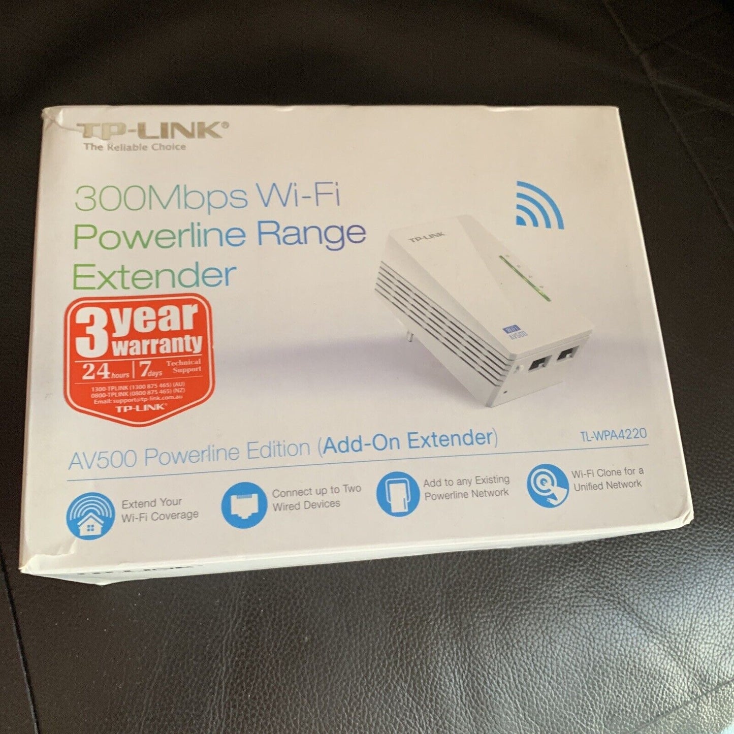 TP-LINK Av500 WiFi Powerline Add on Extender