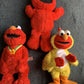 3x Elmo Plush Figure Toy Tickle Me Dancing 35cm