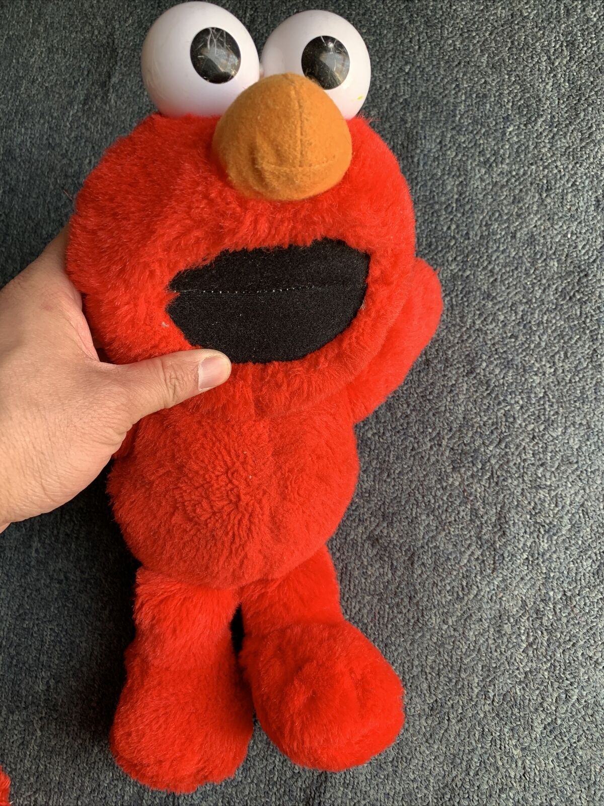 3x Elmo Plush Figure Toy Tickle Me Dancing 35cm