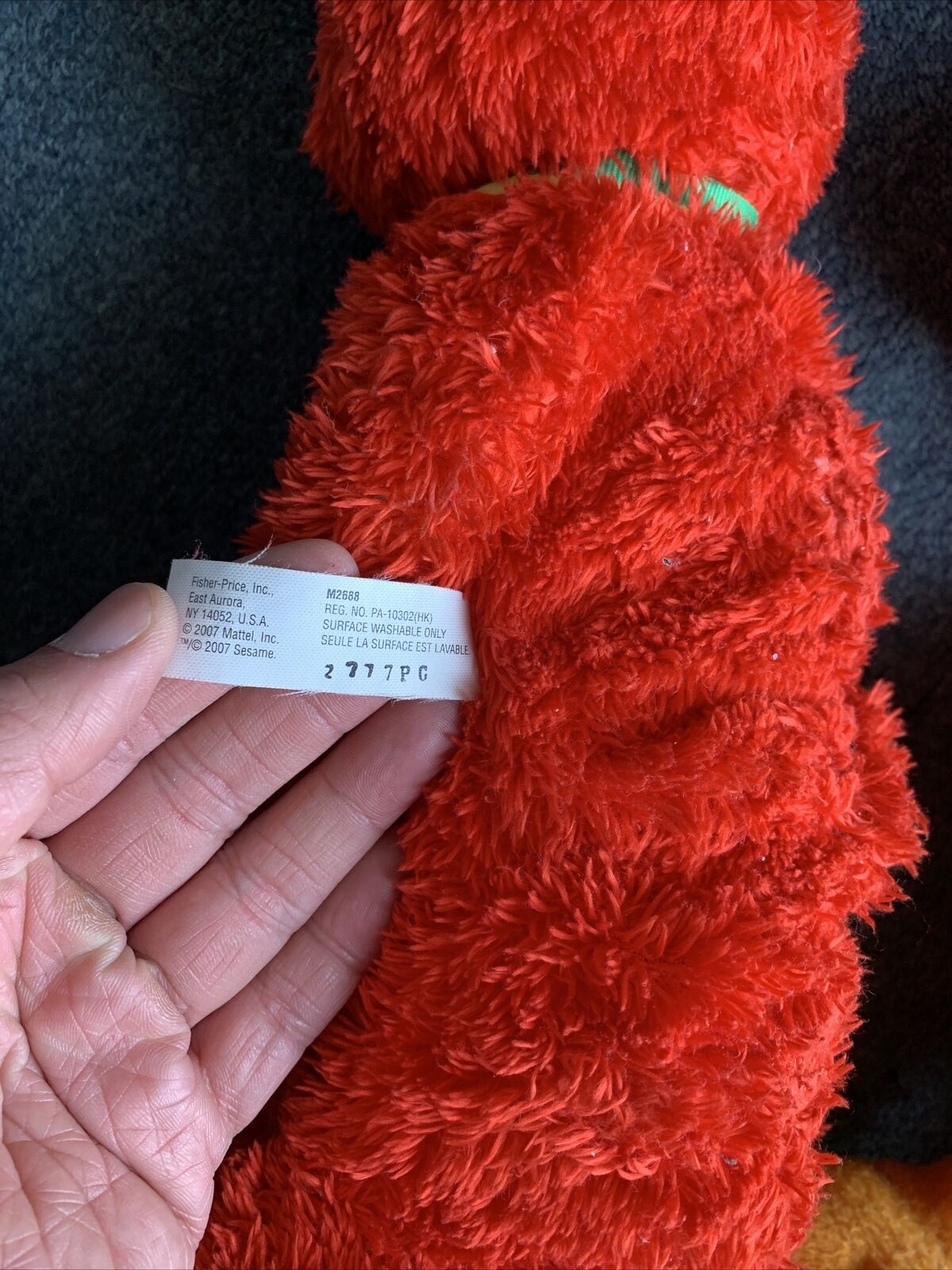 3x Elmo Plush Figure Toy Tickle Me Dancing 35cm