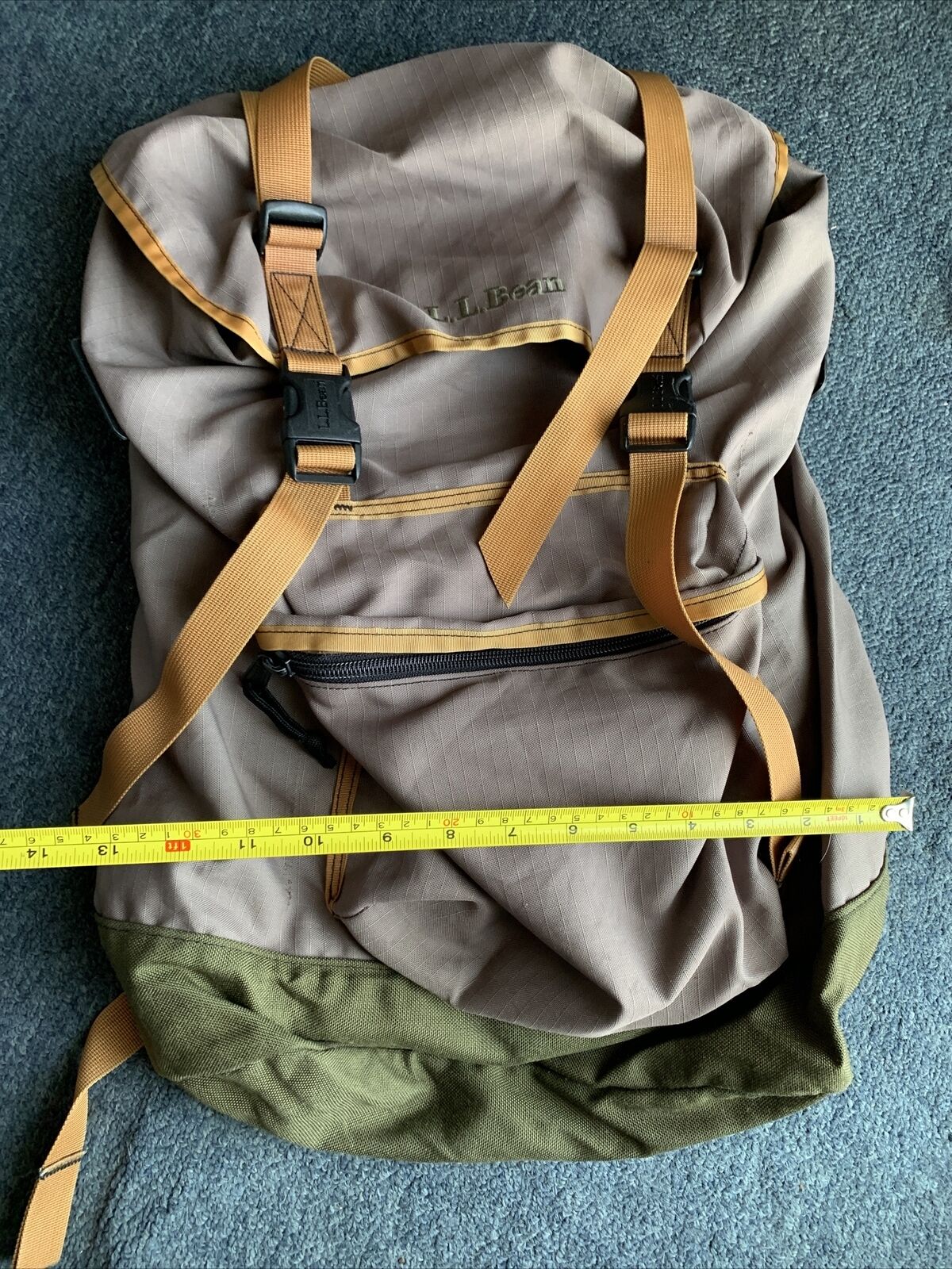 LL Bean Backpack Bag Vintage 0WA39