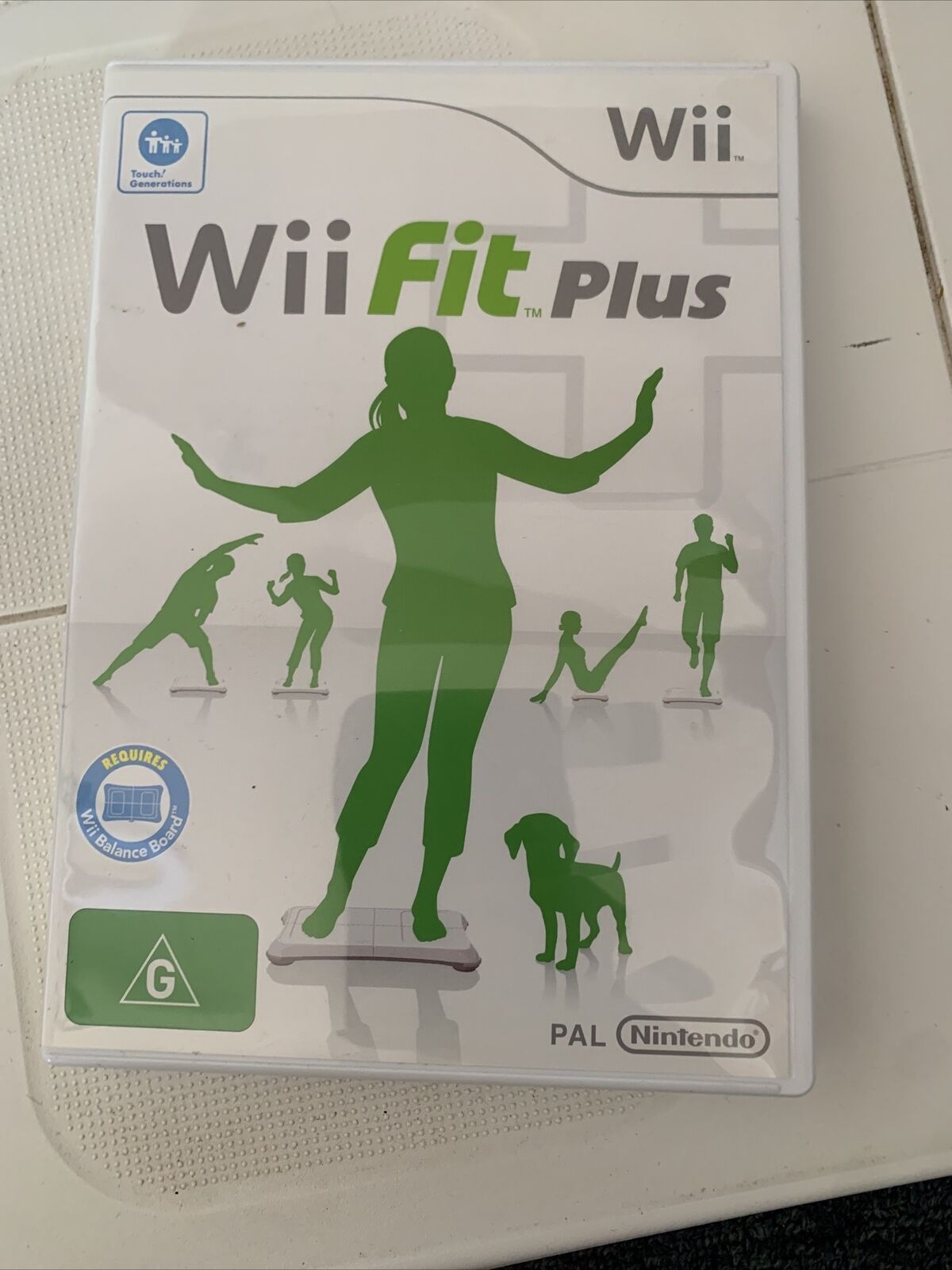 Nintendo Wii Fit Plus Balance Board + Game Bundle