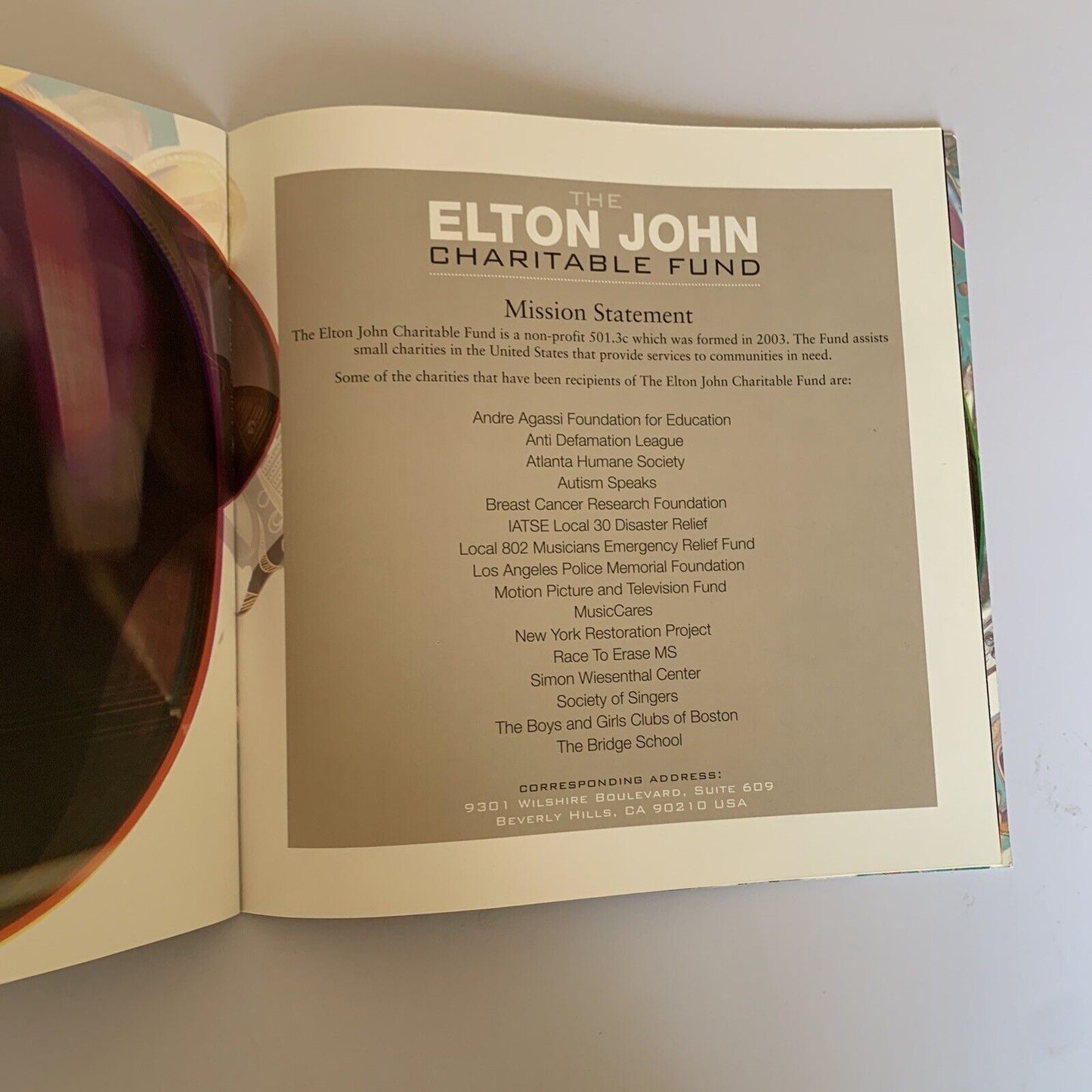 Elton John Showbook Showman Showtime Tour Program Book 2015