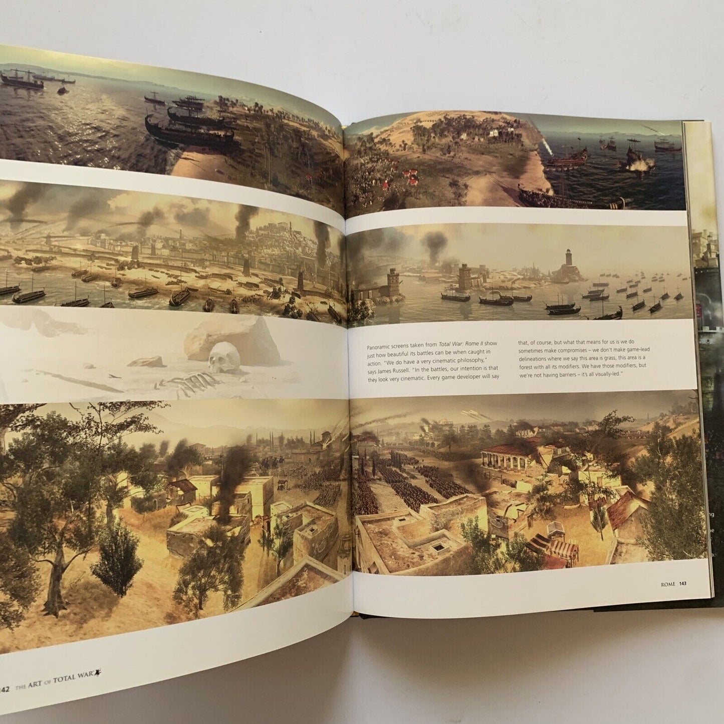 The Art of Total War by Creative Assembly SEGA High-end Art and Design Book HC