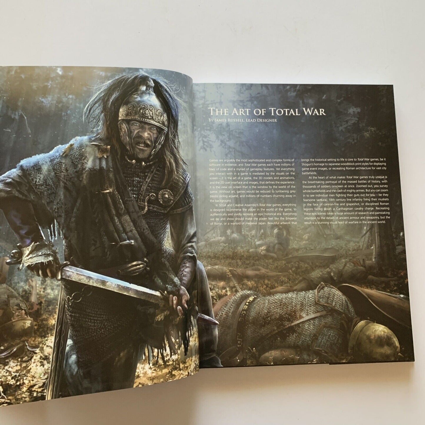 The Art of Total War by Creative Assembly SEGA High-end Art and Design Book HC