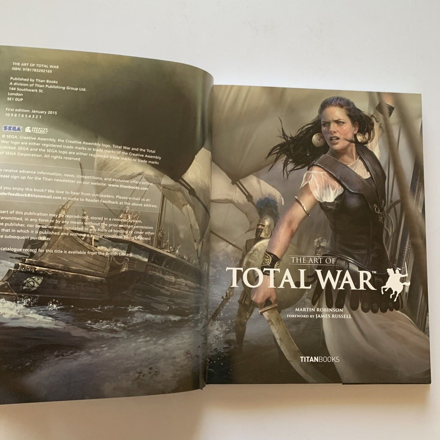 The Art of Total War by Creative Assembly SEGA High-end Art and Design Book HC