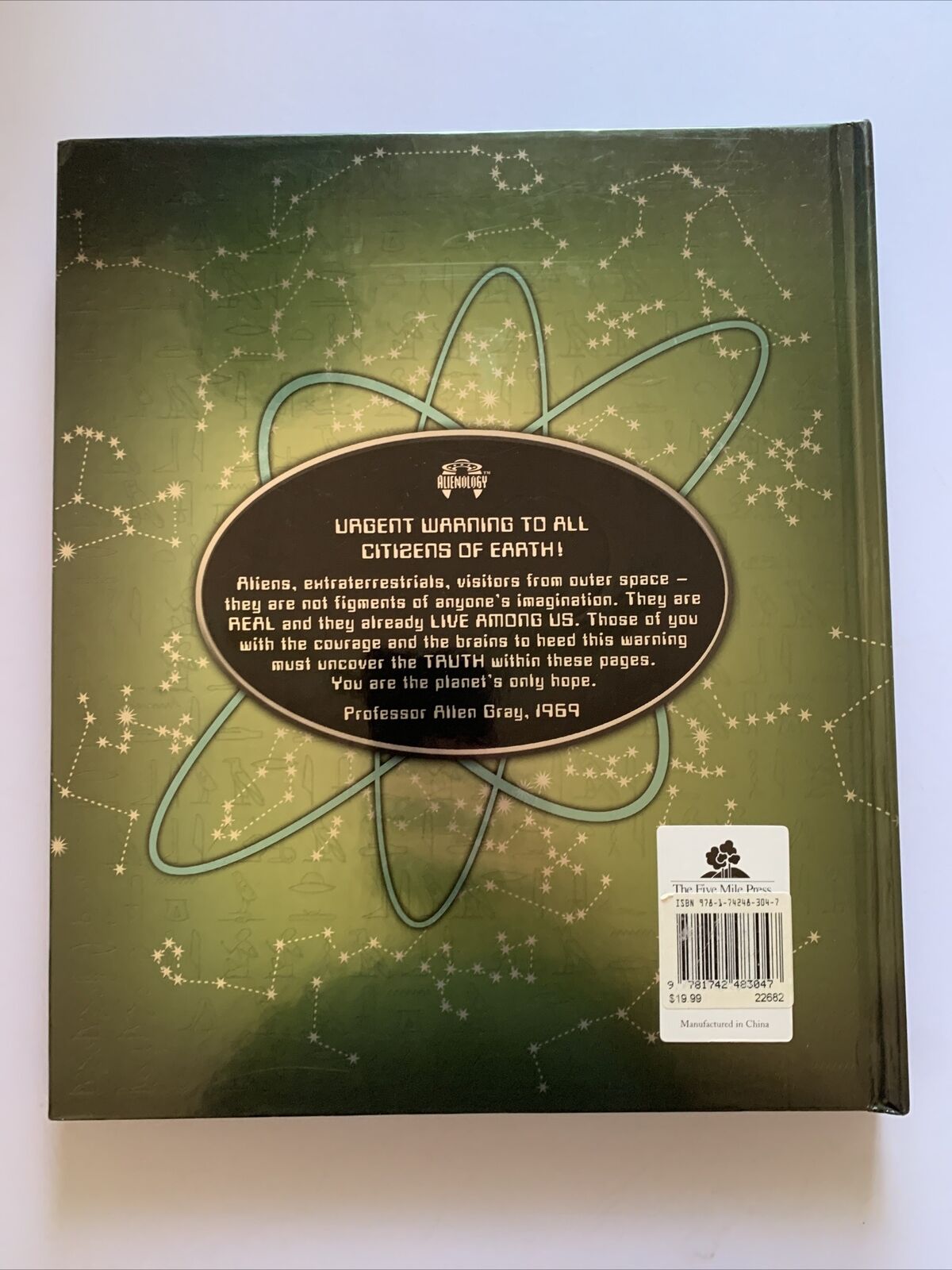 Alienology by Mile Press Five Illustrated Pop Out Book (Hardcover, 2010)