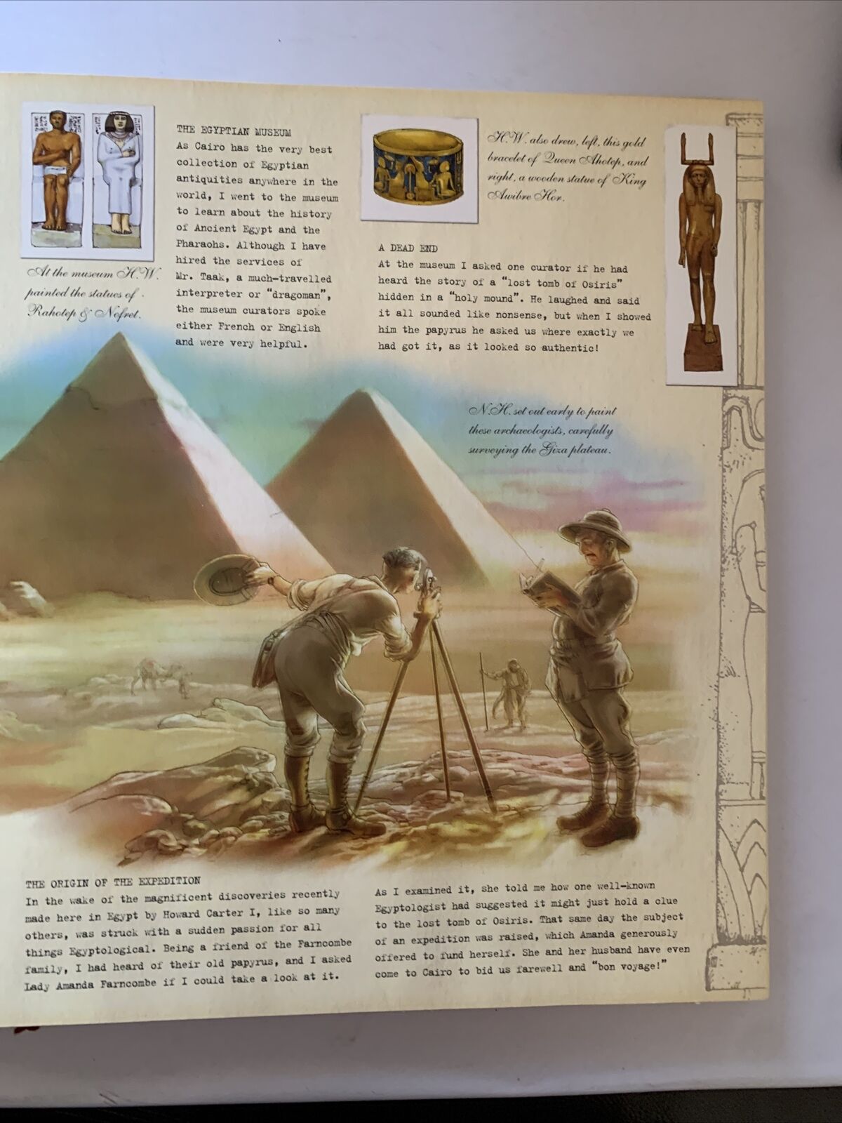 Egyptology by Emily Sands Pop Out Illustrated Book (Hardcover, 2004)