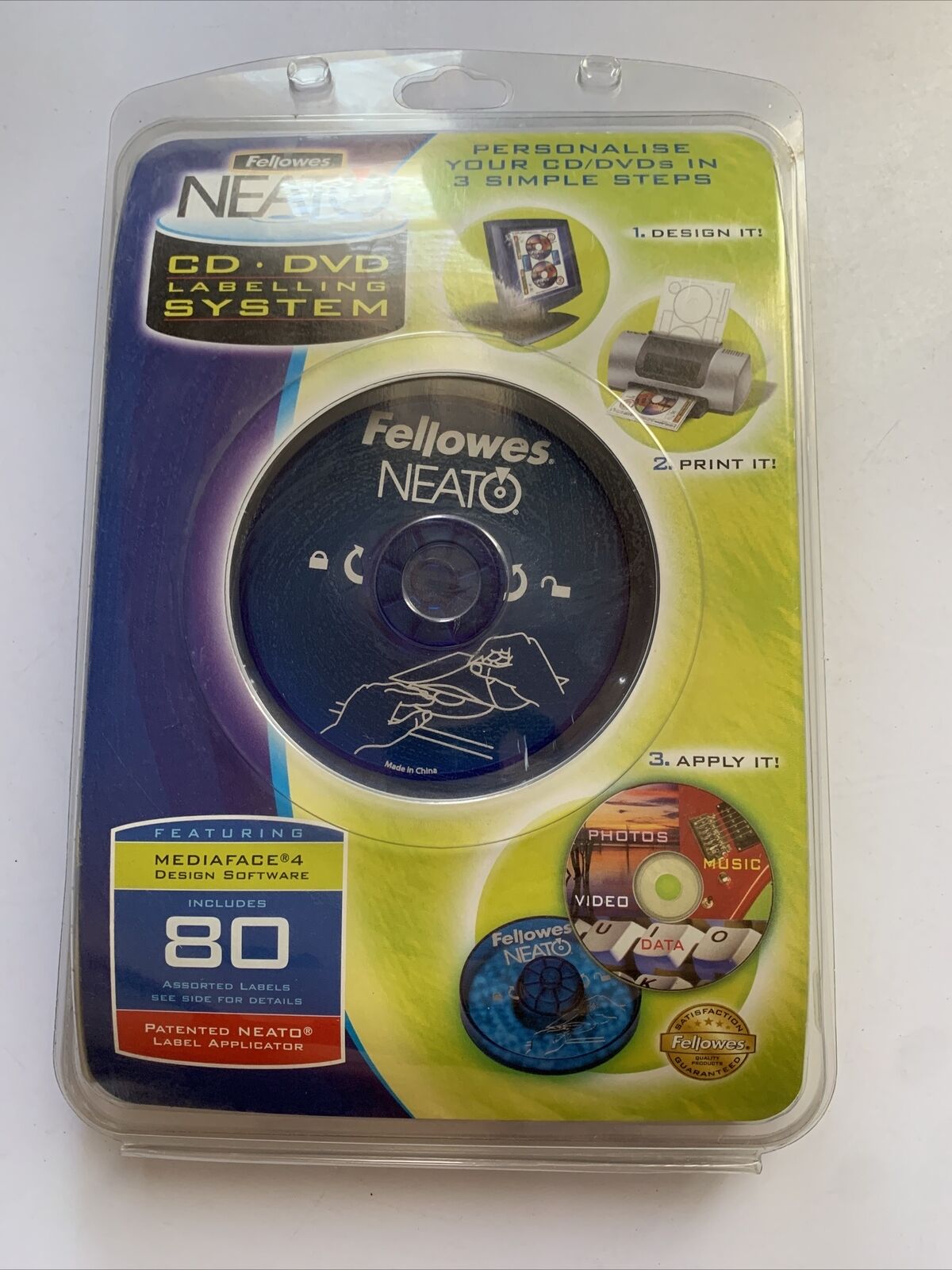 Fellowes Neato - CD + DVD Labelling System *Does Not Include Labels