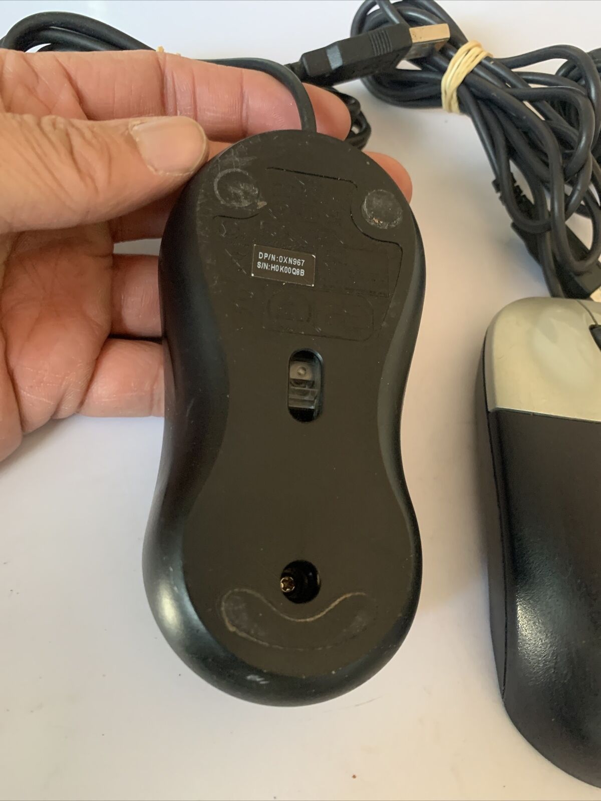 3x Dell USB Wired Mouse 1x Hub Mouse - Tested and working