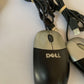 3x Dell USB Wired Mouse 1x Hub Mouse - Tested and working