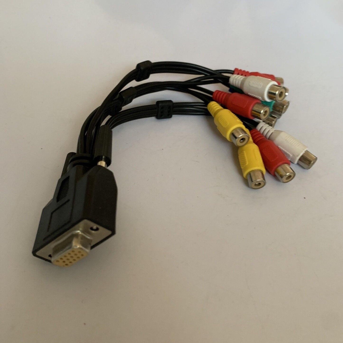 VGA DB15 Pin to 11x Composite RCA Cable