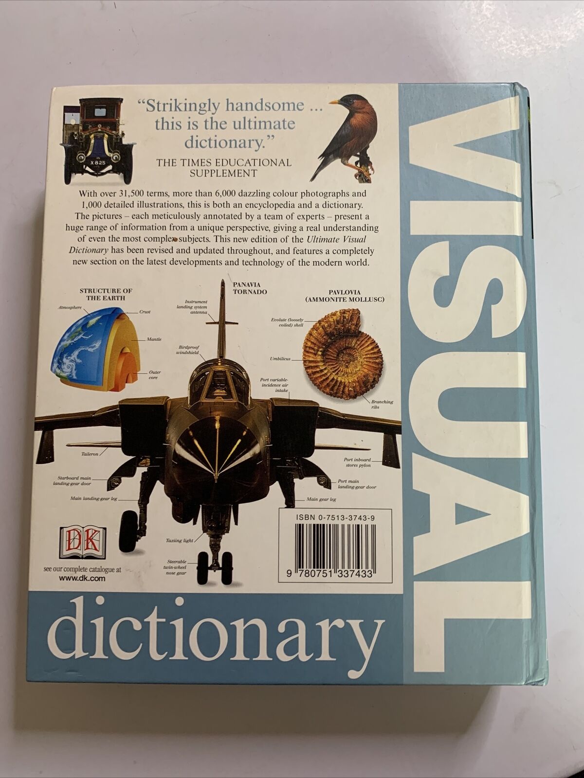 Ultimate Visual Dictionary by DK (Hardcover, 2002)