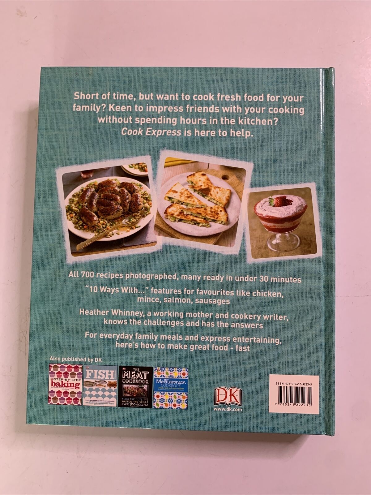 DK Cook Express 700 Quick Recipes Meals Fast Food Cookbook Hardcover