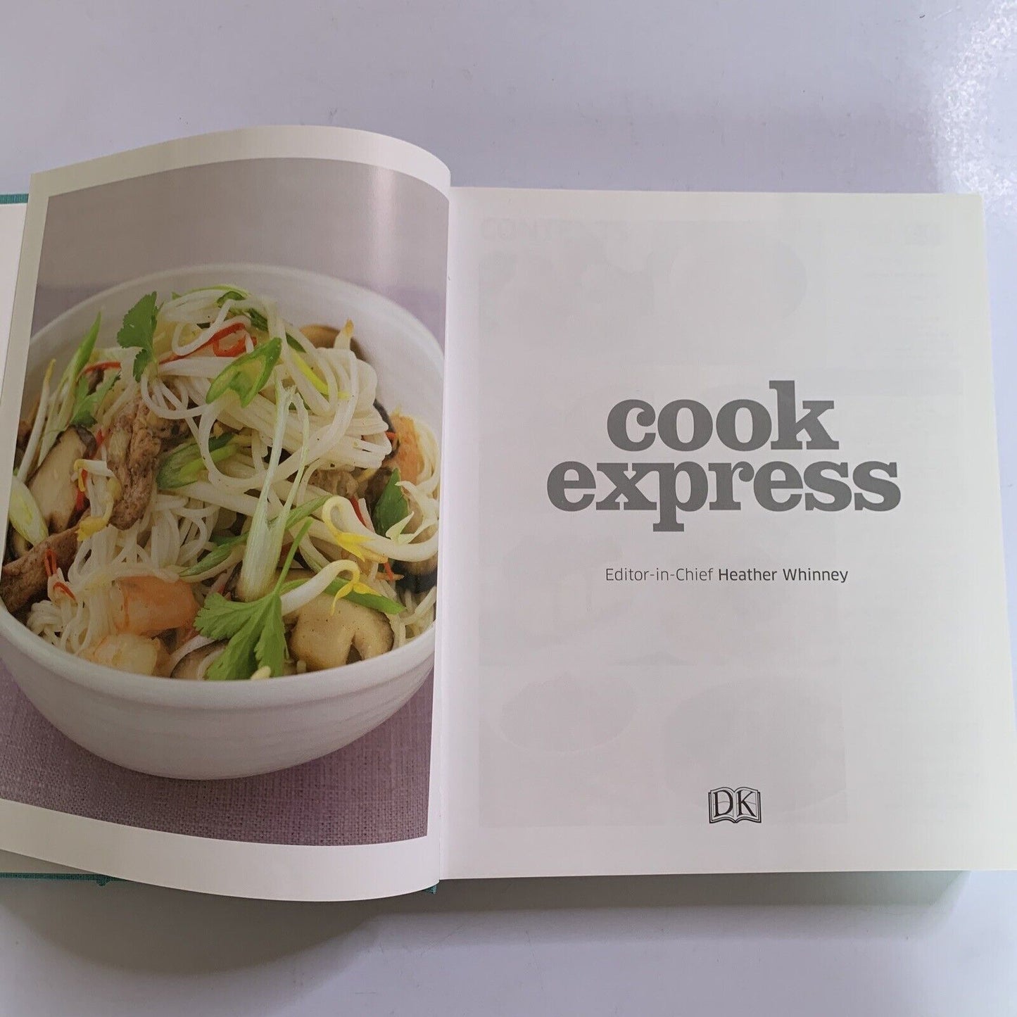 DK Cook Express 700 Quick Recipes Meals Fast Food Cookbook Hardcover