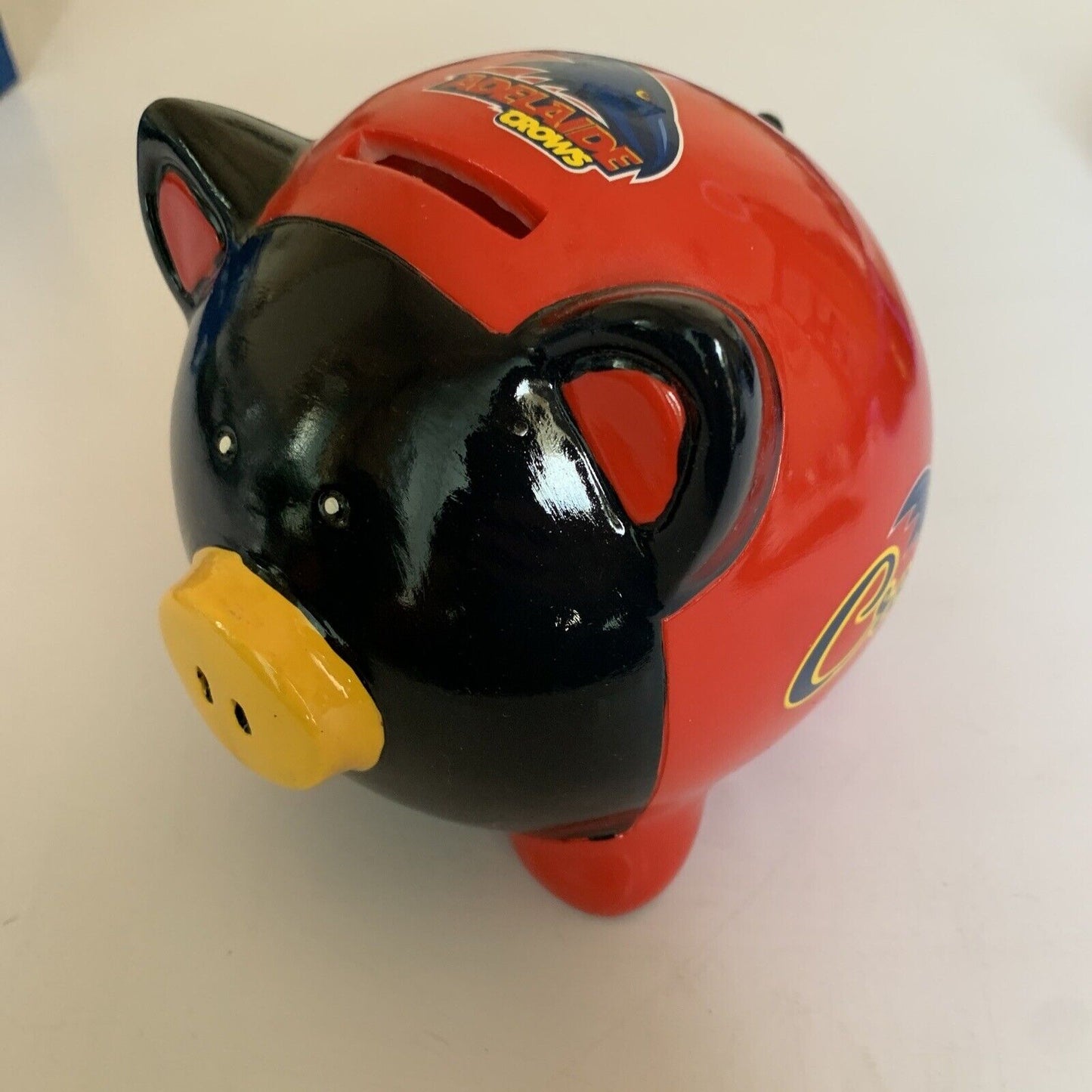 Official  AFL Adelaide Crows Piggy Bank NEW