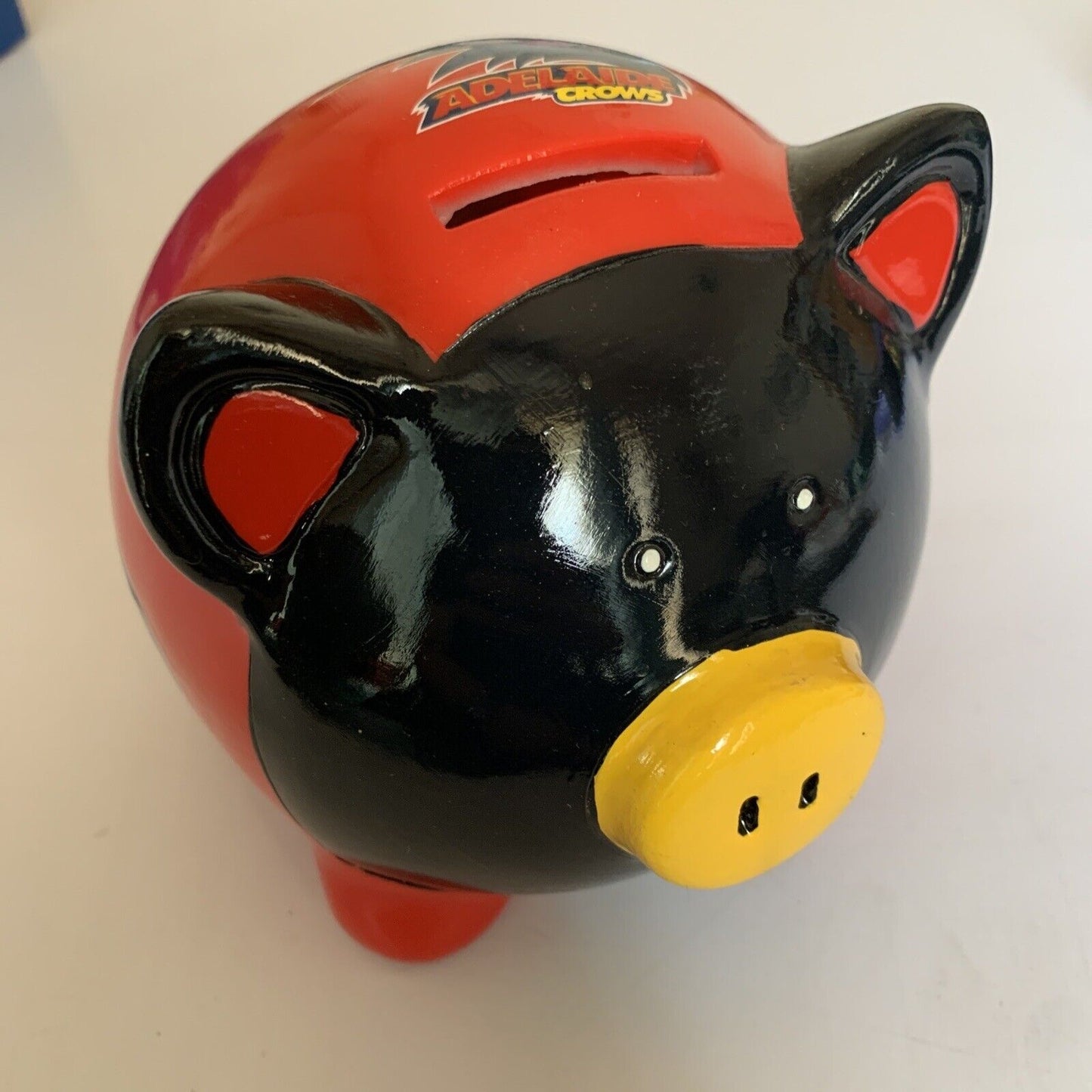 Official  AFL Adelaide Crows Piggy Bank NEW