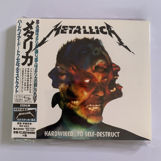 Metallica – Hardwired...To Self-Destruct (CD, SHM-CD, 2-Disc, 2016) Digipak Obi