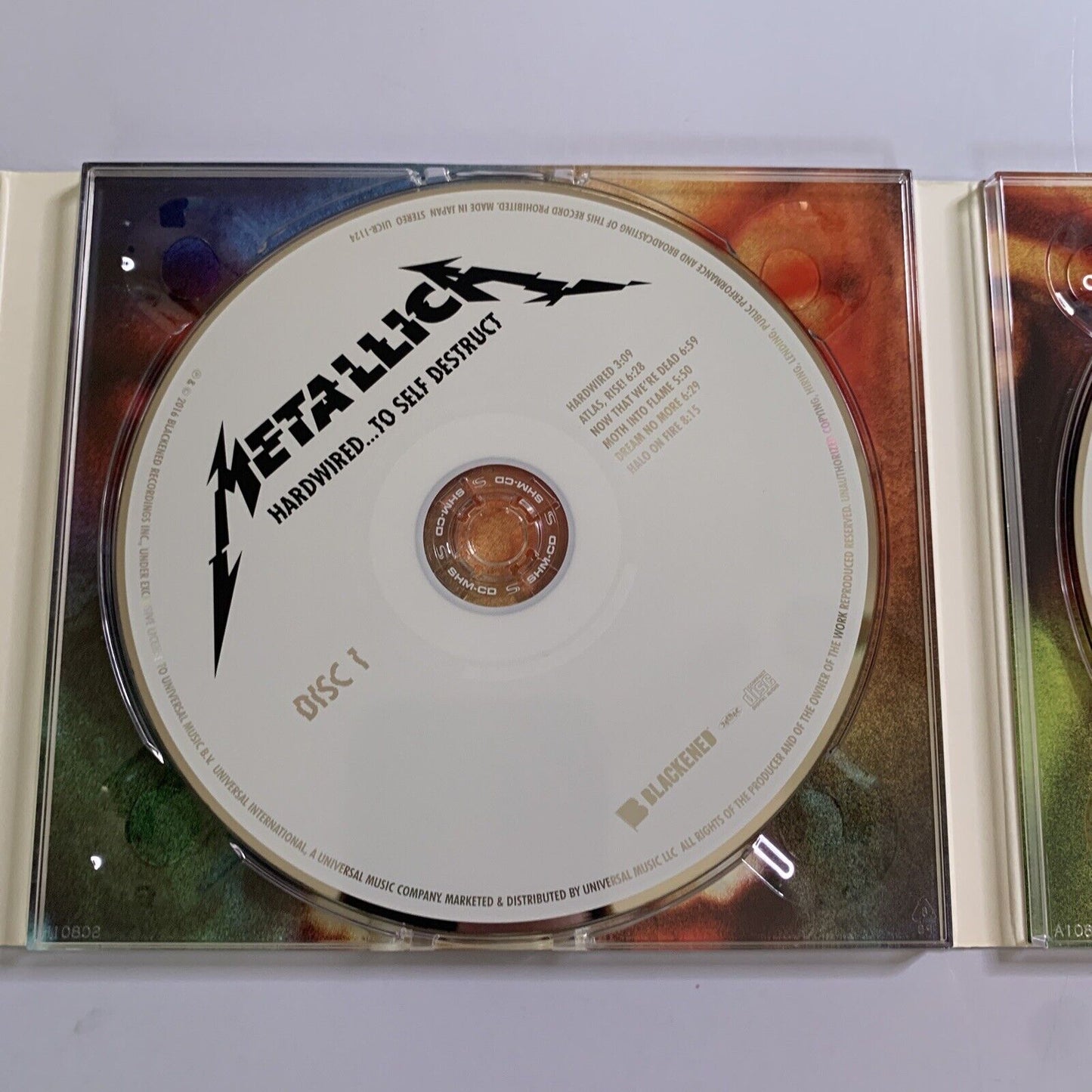 Metallica – Hardwired...To Self-Destruct (CD, SHM-CD, 2-Disc, 2016) Digipak Obi