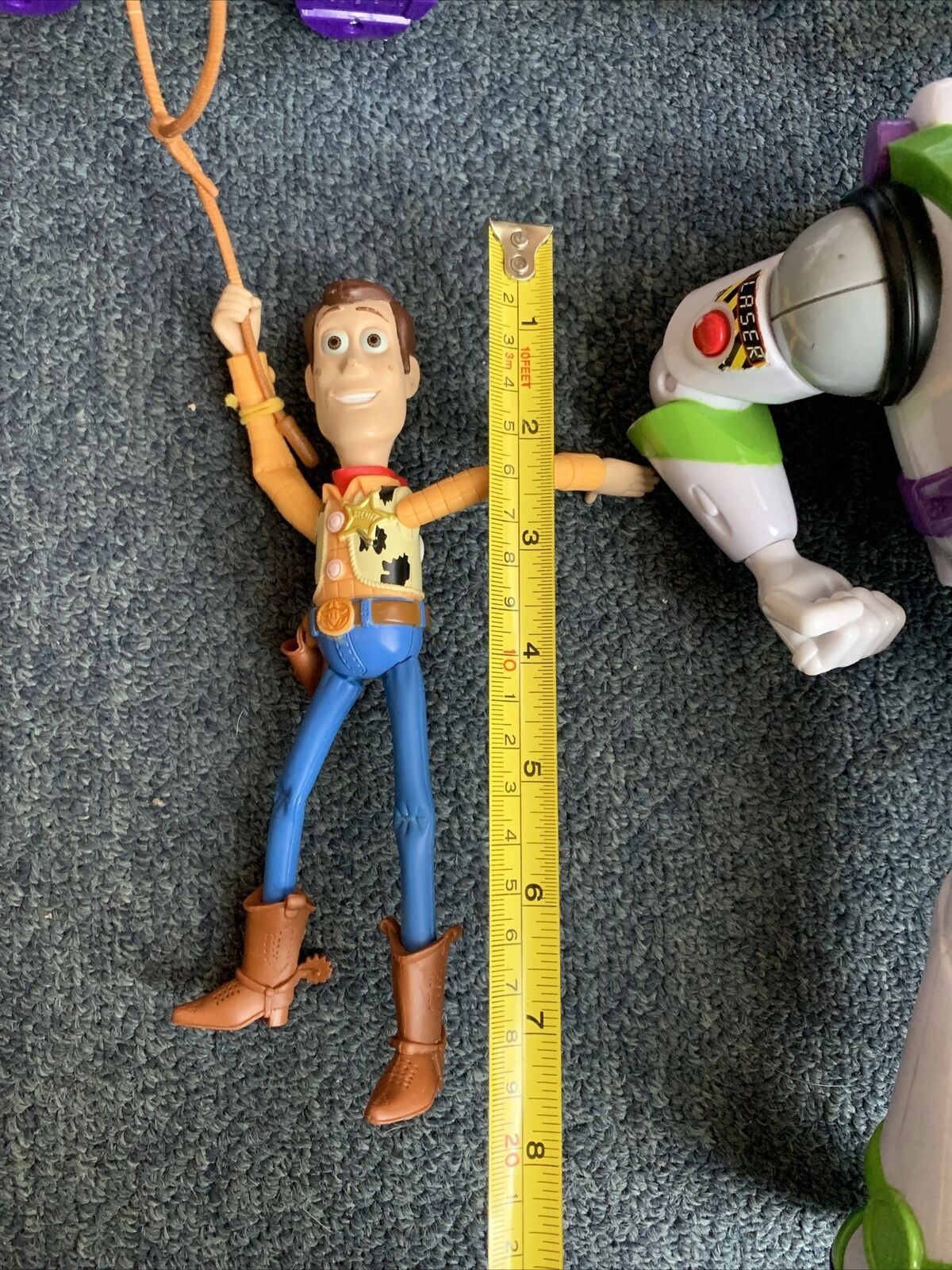 6x Toy Story Buzz Lightyear Woody Action Figure