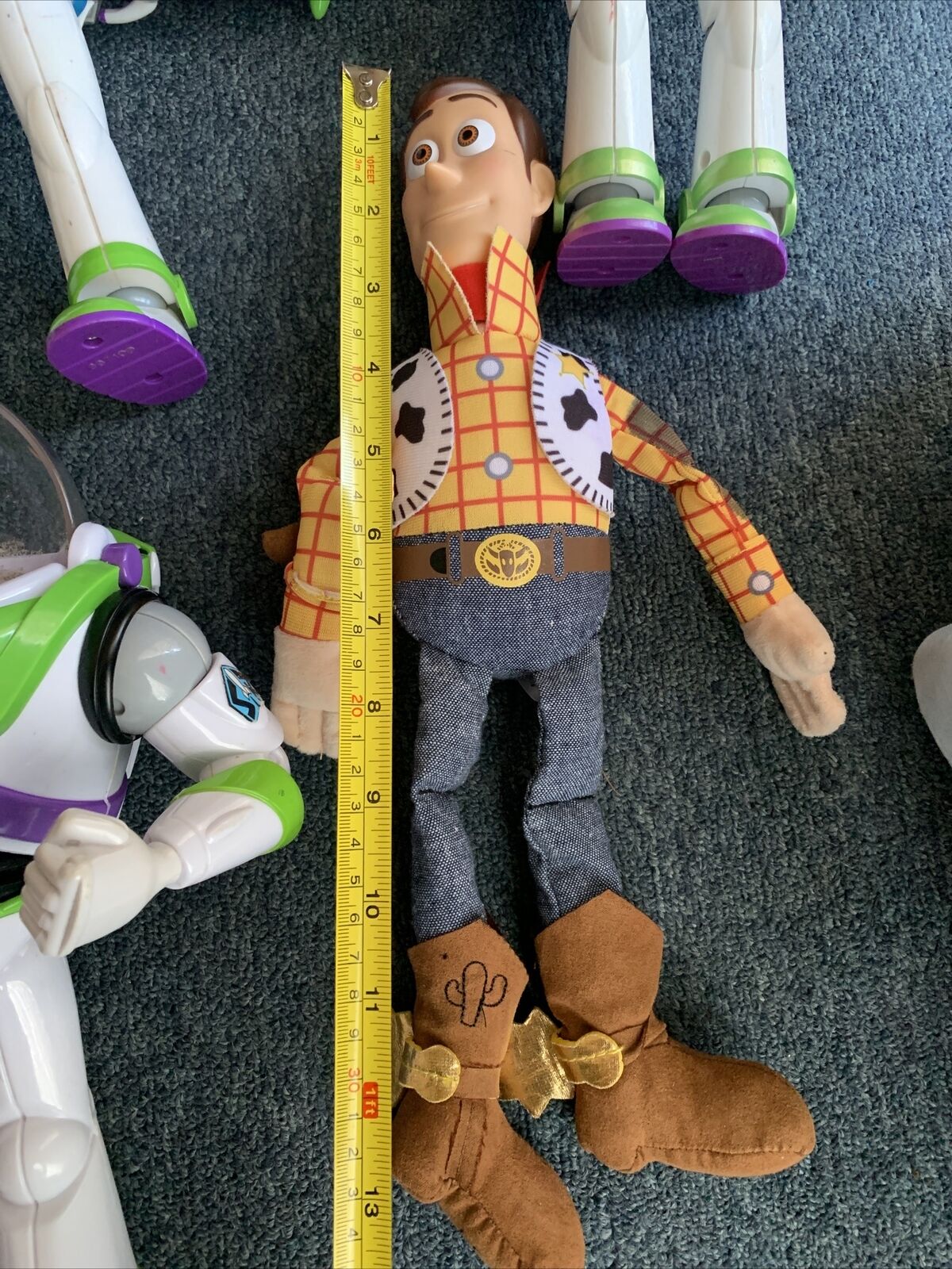 6x Toy Story Buzz Lightyear Woody Action Figure