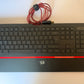 Red Dragon Karura Gaming RGB LED Backlit Keyboard Wired USB K502