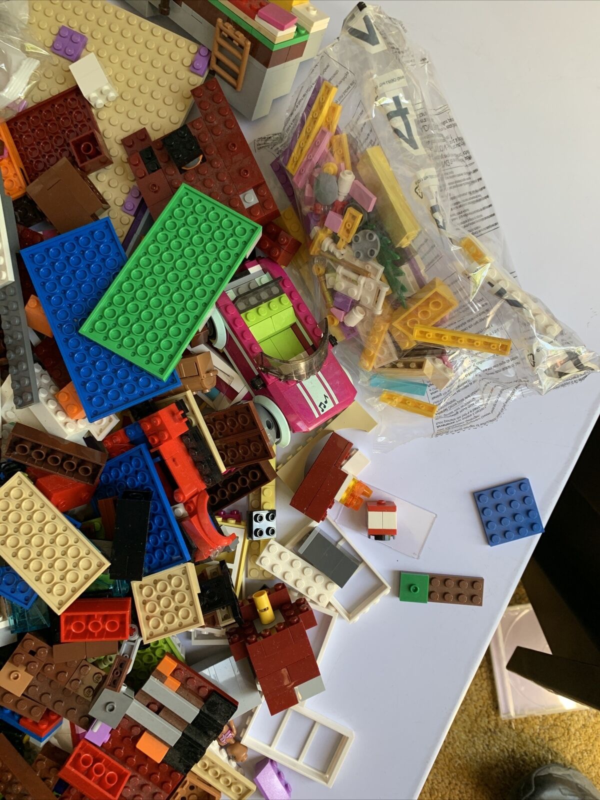 Genuine Official Lego Bulk Minecraft City Large and Small Pieces Lots 2.5kg