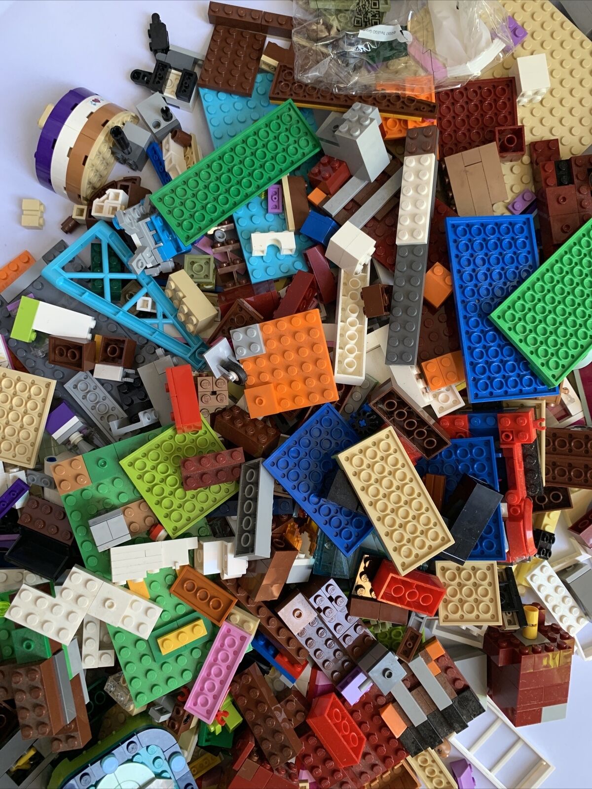 Genuine Official Lego Bulk Minecraft City Large and Small Pieces Lots 2.5kg