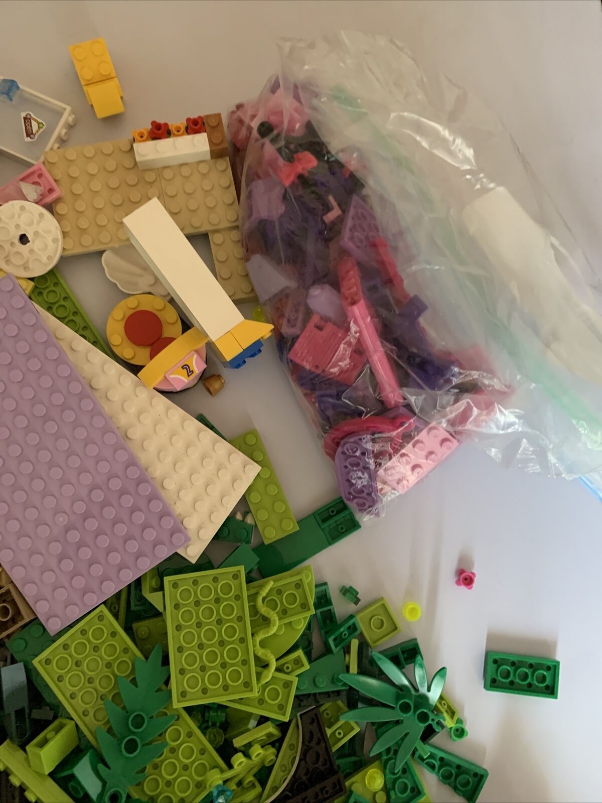 Lego Bulk Genuine Batman Lot Large and Small Pieces 1.86kg