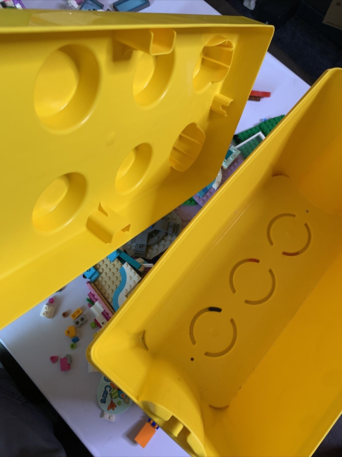 Official Lego Bulk Airplane Jet Friends Genuine Pieces Lot with Container 2.07kg