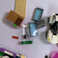 Official Lego Bulk Airplane Jet Friends Genuine Pieces Lot with Container 2.07kg