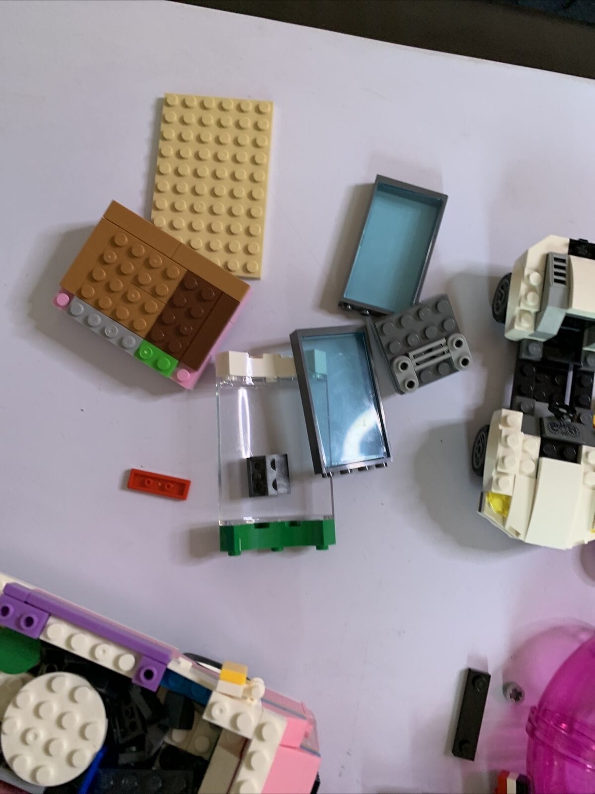 Official Lego Bulk Airplane Jet Friends Genuine Pieces Lot with Container 2.07kg