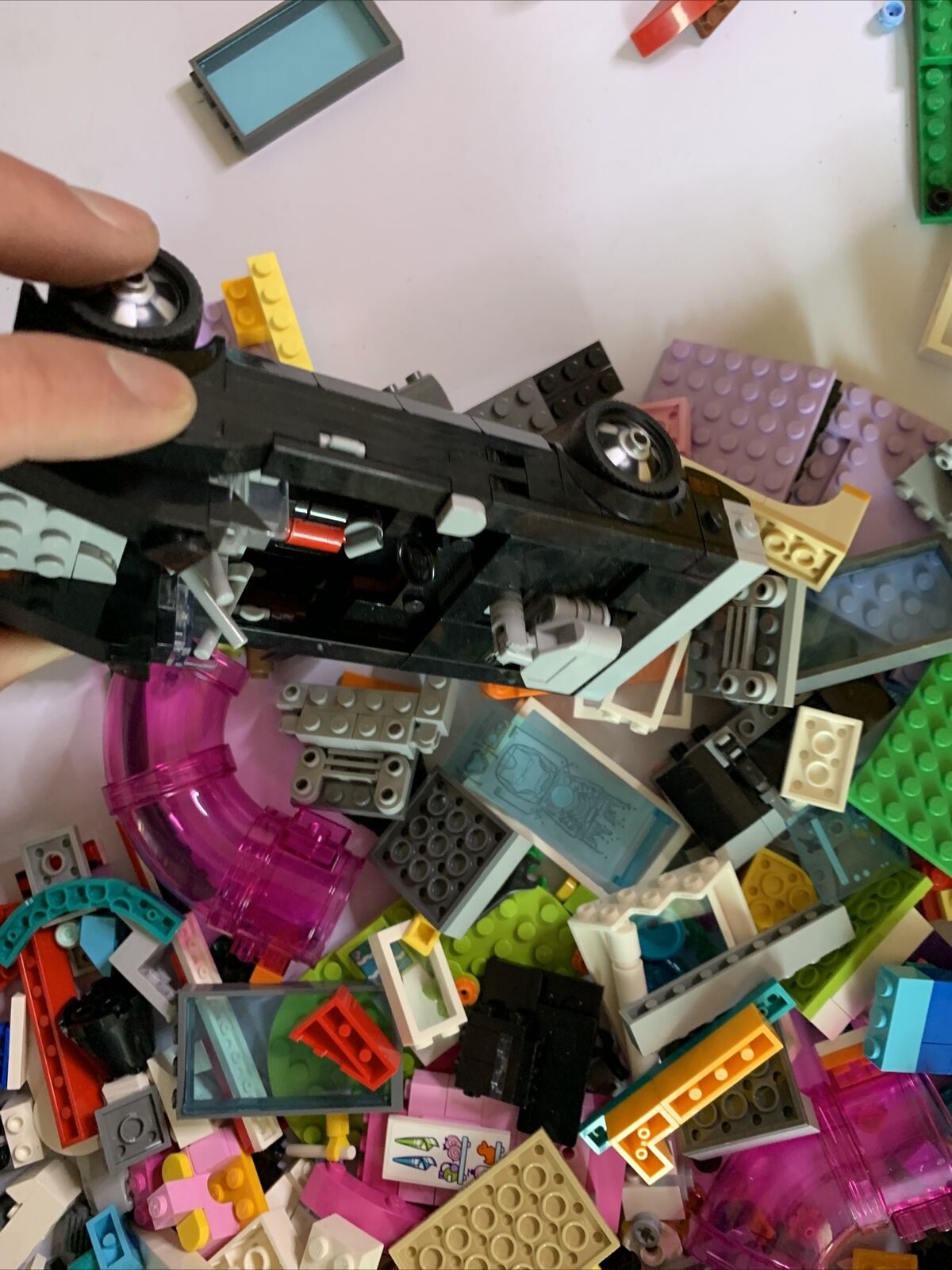 Official Lego Bulk Airplane Jet Friends Genuine Pieces Lot with Container 2.07kg