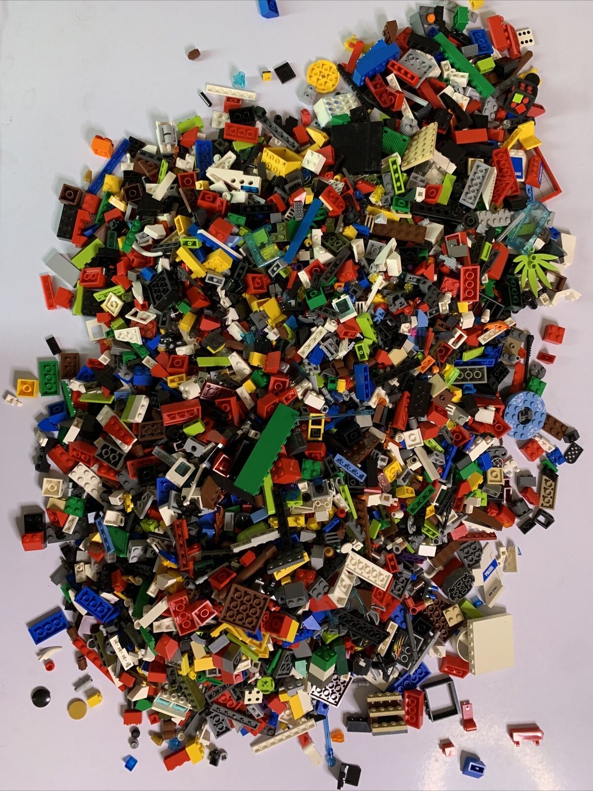 Genuine Official Lego Bulk Lot Small Unique Pieces Various Colourful 3.23kg