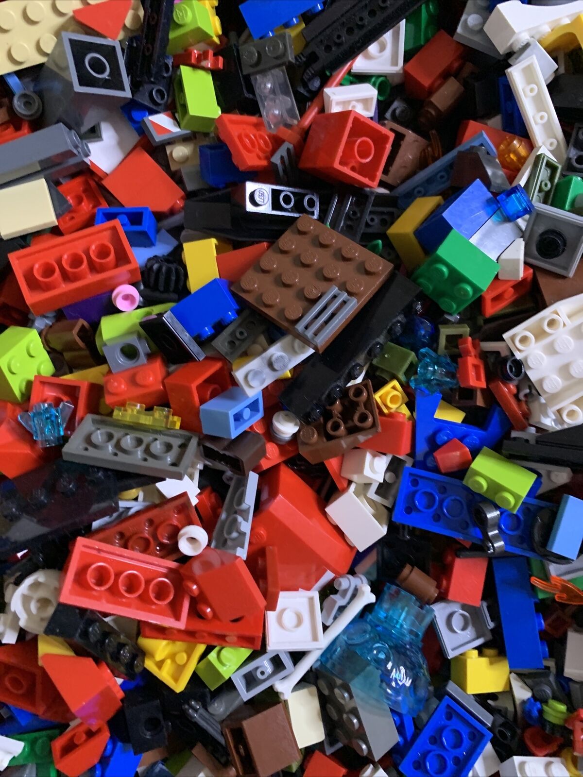 Genuine Official Lego Bulk Lot Small Unique Pieces Various Colourful 3.23kg