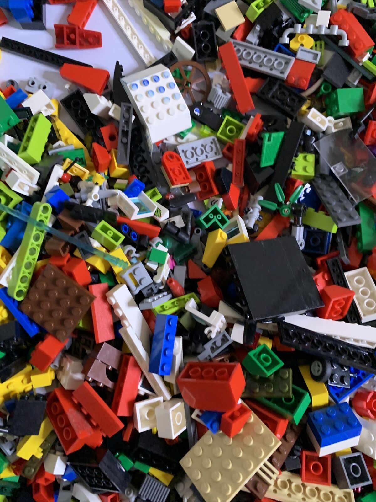 Genuine Official Lego Bulk Lot Small Unique Pieces Various Colourful 3.23kg