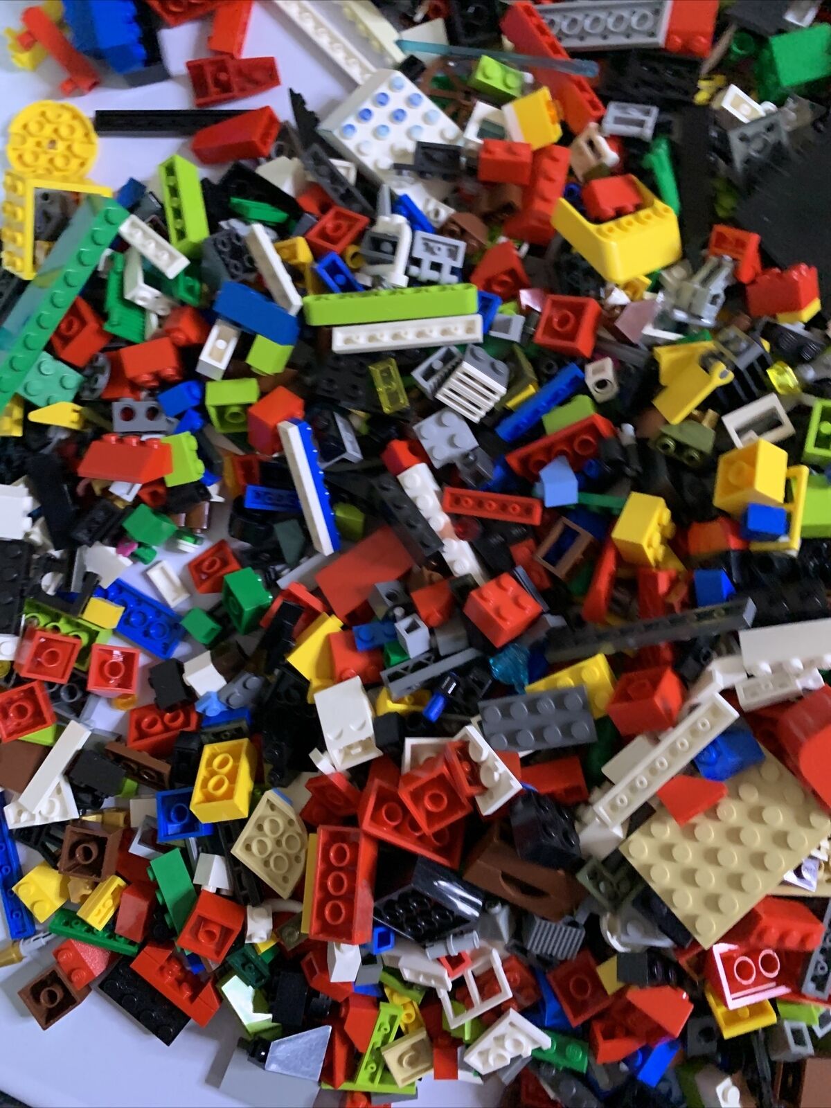 Genuine Official Lego Bulk Lot Small Unique Pieces Various Colourful 3.23kg