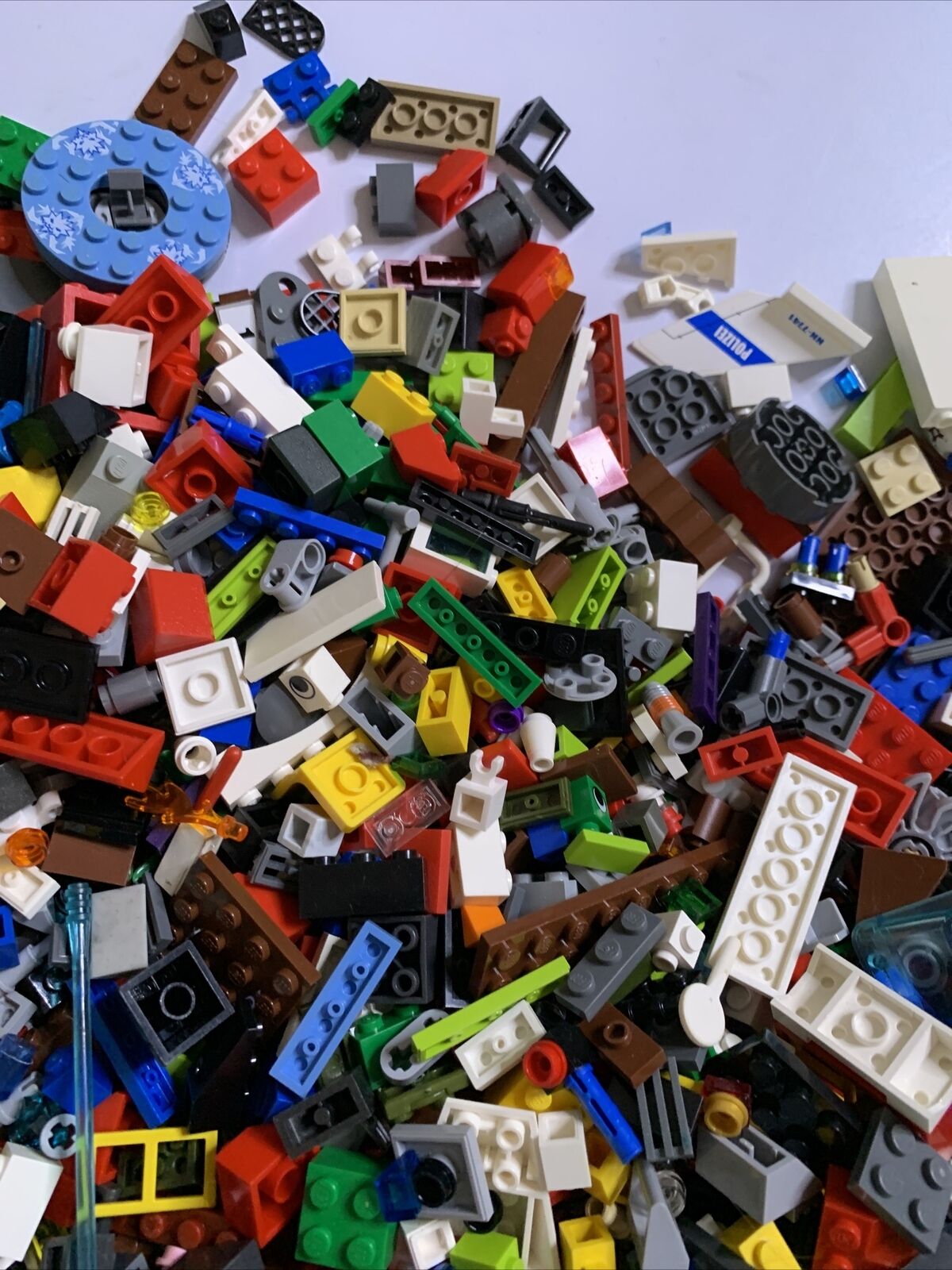 Genuine Official Lego Bulk Lot Small Unique Pieces Various Colourful 3.23kg