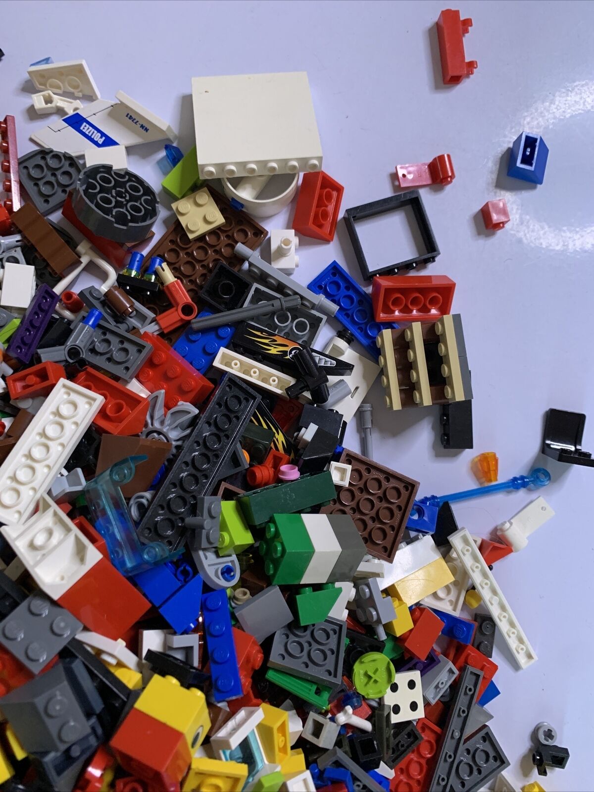 Genuine Official Lego Bulk Lot Small Unique Pieces Various Colourful 3.23kg