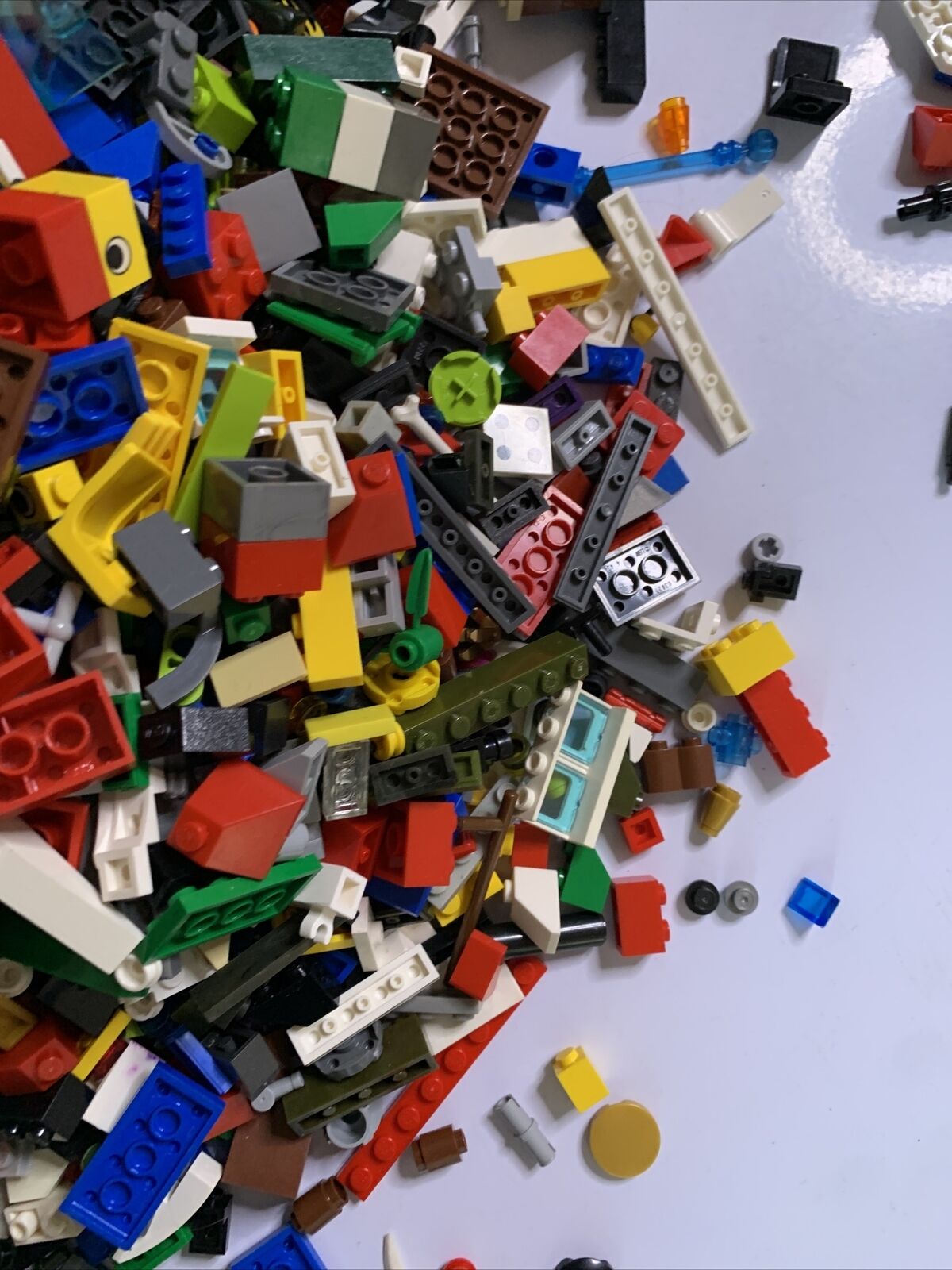 Genuine Official Lego Bulk Lot Small Unique Pieces Various Colourful 3.23kg