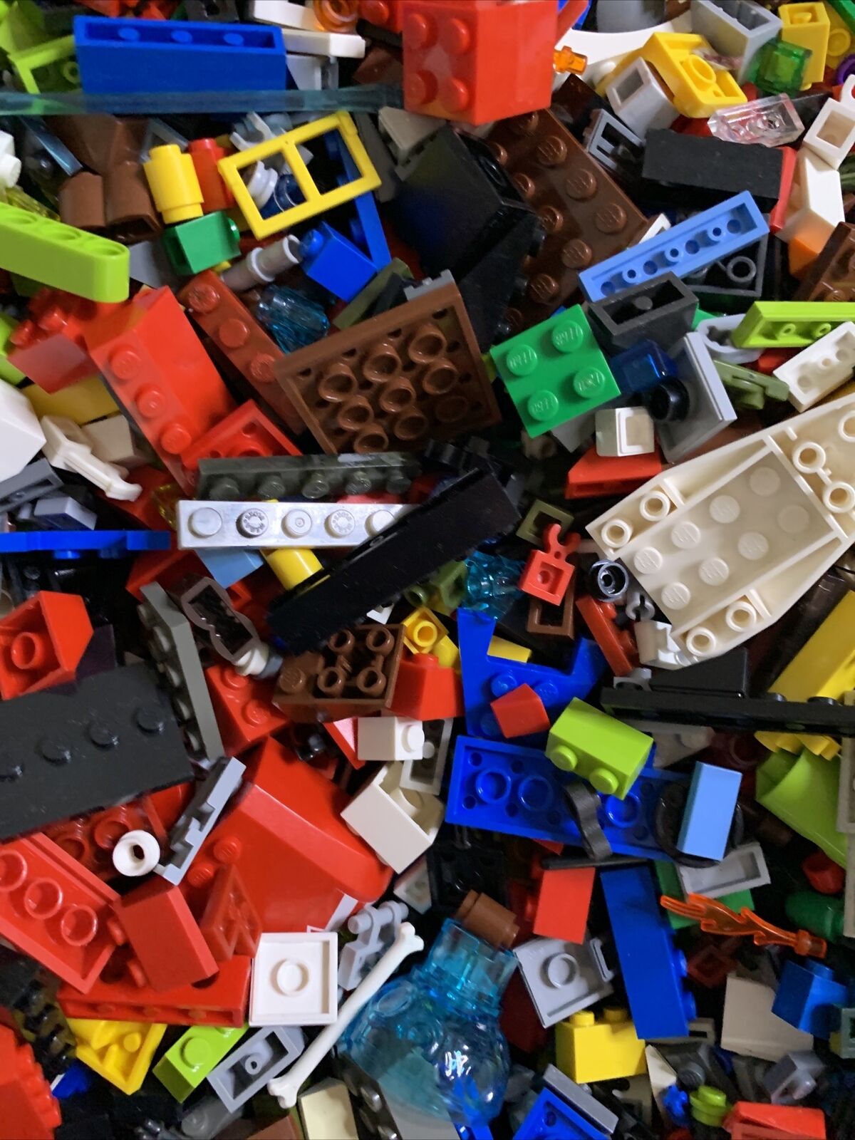 Genuine Official Lego Bulk Lot Small Unique Pieces Various Colourful 3.23kg