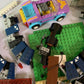 Genuine Lego Bulk Car Spaceship Space Wheels Various Lot 1.64kg